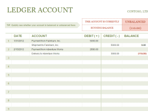 12+ Excel General Ledger Templates - Excel Templates