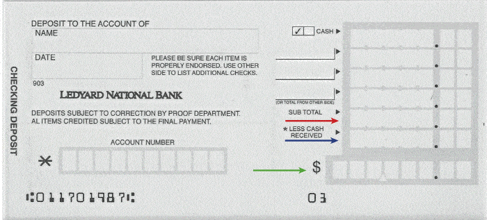 Deposit Slip Template 111