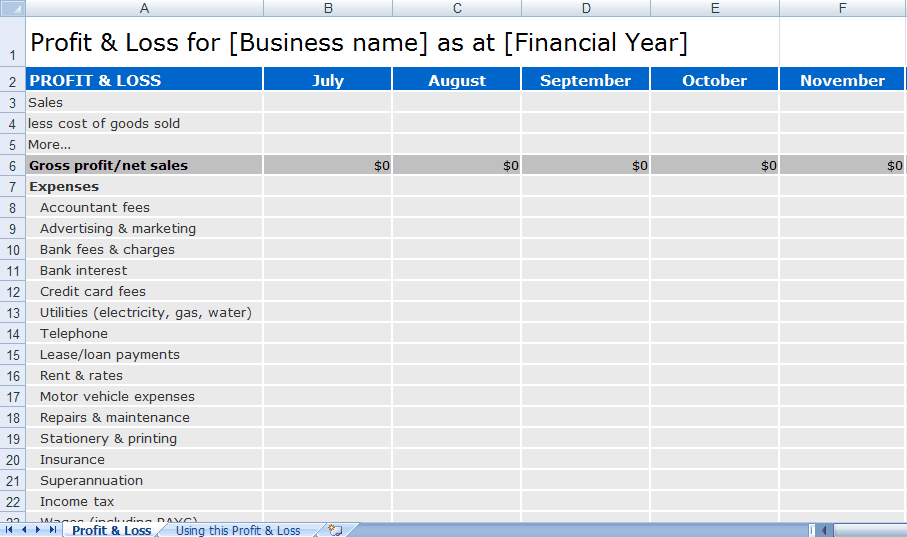 spreadsheet template 33 - Excel Templates