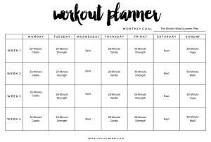 9+ Excel Workout Templates - Excel Templates