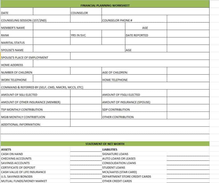 13+ FREE Financial Plan Templates Excel - Excel Templates