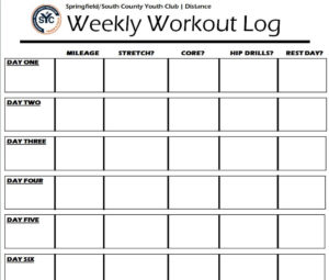 13+ Workout Templates FREE [WORD, EXCEL] - Excel Templates