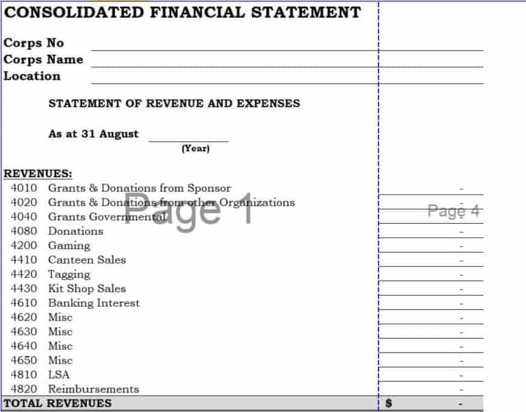 15 Business Financial Statement Templates Excel Excel Templates 1749